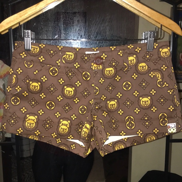Brown Designer Women Shorts - Picture 1 of 7